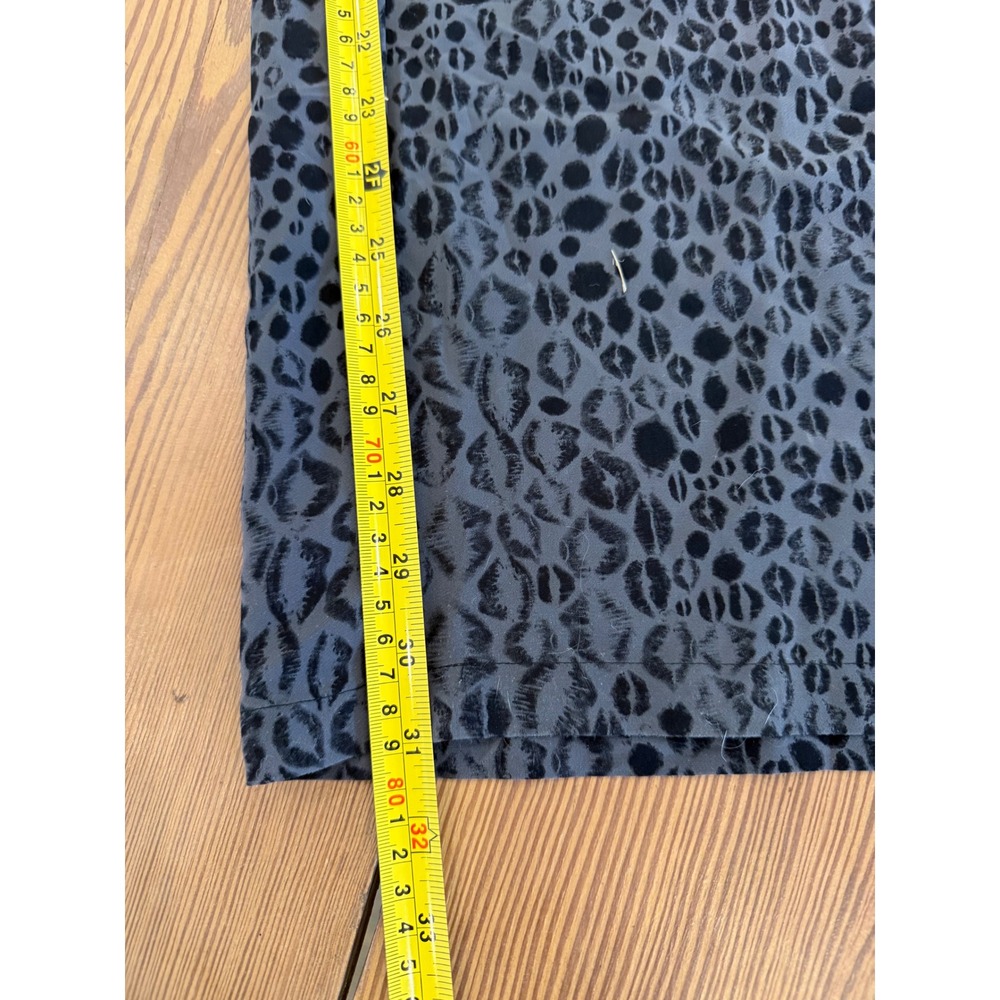 Kirna Zabete at Target Womens Grey Lip Print Wide Leg Jumpsuit Cowl Neck S - Picture 10 of 10